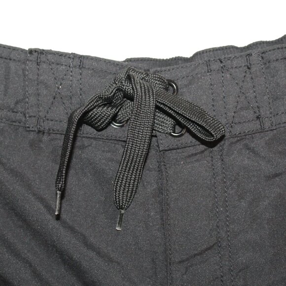 NWT Kanu Surf Mens 2XL Black Marina Cargo Pocket Swim Quick Dry Shorts - Picture 6 of 12